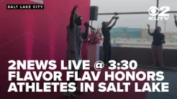 2NEWS LIVE @3:30: Flavor Flav speaks at Salt Lake airport about SHE Weekend event