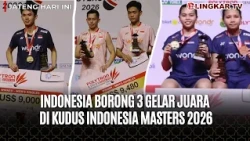 INDONESIA SWEEPS 3 TITLES AT KUDUS INDONESIA MASTERS 2026