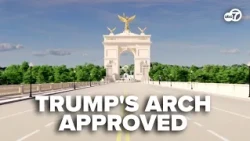 Trump's Triumphal Arch wins preliminary approval from the National Capital Planning Commission
