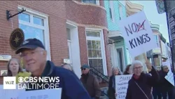 Organizers of the “No Kings” movement urge local supporters to vote early