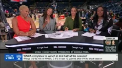 BIGGEST WNBA second-half storylines + Reactions to LeBron James signing with 76ers | WNBA Countdown