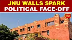 JNU Graffiti War: ‘Free Umar Khalid’ vs ‘Never Free Umar Khalid’ Slogans Spark Campus Face-Off