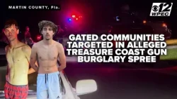 Gun burglary spree ends with 2 arrests in Martin and St. Lucie counties
