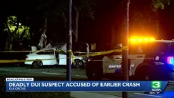Driver suspected of DUI in deadly Elk Grove crash may have fled from another crash, police say