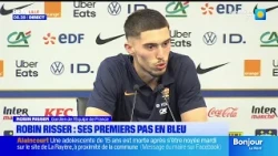 Robin Risser's first steps with the French national team