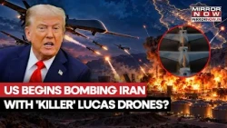 US Drops 'Killer' LUCAS Drones On Iran? Tehran Claims Missile Shot Down Over Bandar Abbas | Watch