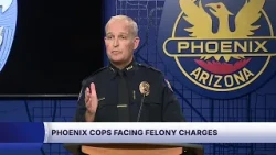 Two Phoenix PD cops arrested and fired amid criminal investigation into unreported traffic stop