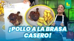Nelly Rossinelli reveals her homemade pollo a la brasa recipe! | Arriba Mi Gente