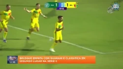Brusque empata com o Guarani e fica em segundo lugar na primeira fase da Série C