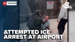 Las Vegas police respond after ICE detention attempt ends in airport disturbance