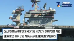 Sun. Oct. 18 | California offers mental health services for USS Abraham Lincoln sailors | NBC 7