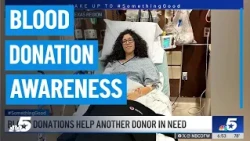 Blood donations help another donor in need | NBCDFW