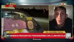 Detienen a dos presuntos proveedores del clan Rotela
