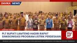 ACTING REGENT OF CENTRAL LAMPUNG ATTENDS RURAL ELECTRIFICATION PROGRAM SYNCHRONIZATION MEETING - ...