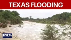 Texas flooding: River conditions in Kerrville on Friday