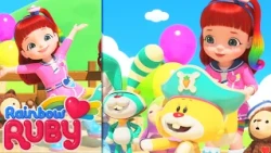 Epic Bunny Boat Victory! | Rainbow Ruby - WildBrain | Full Episodes for Kids