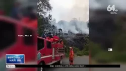 LAND FIRE BREAKS OUT AGAIN IN THE TIK KUTO LEBONG REGION