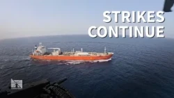 US strikes targets in Iran for third straight day as blockade resumes