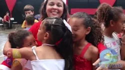 CAPP comemora natal com as crianças