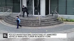 Overnight gunfire damages armoured vehicle manufacturer building in North York