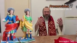 Riace(RC)- Esposizione dei Santi medici Cosma e Damiano.