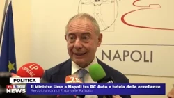 Il Ministro Urso a Napoli tra RC Auto e tutela delle eccellenze