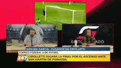 Cipolletti jugará la final por el ascenso ante San Martín de Formosa | Nehuén García | Grito Sagrado