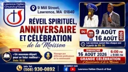 Eglise de Dieu de Lawrence, 9 Mill St. Lawrence, MA | Reveil  d'anniversaire et Moisson 2026