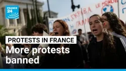 French authorities tighten restrictions and ban specific protests • FRANCE 24 English