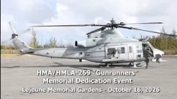 HMA/HMLA-269 Memorial Dedication - October 16, 2026