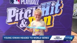 8-year-old heads to World Series to compete in final round of the MLB's Pitch, Hit & Run competition