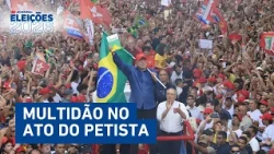 Lula encerra campanha com ato na Avenida Paulista | ELEIÇÕES 2026