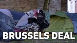 ‘Buiten slapen als zwangere vrouw is hels': families op straat door knip in Brussels Deal' | BRUZZ