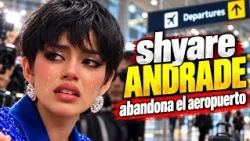 LIVE Shyare ANDRADE abandoned at the airport by the MUE organization - Que Fuerte TV