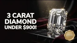 Luxuriant Lab Diamond Emerald (E-F, VS1) 3.00 ctw