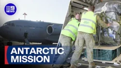 Inside Australia's military operation to support scientists in Antarctica | 9 News Australia