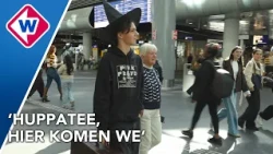 Harry Potter-acteurs verrassen reizigers, magie op Den Haag Centraal