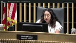 SMCBS 8/25/26 - San Mateo County Board of Supervisors Meeting - August 25, 2026
