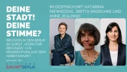 "Work for Refugees" für mehr Perspektiven auf dem Arbeitsmarkt | Deine Stadt! Deine Stimme?