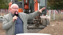 Groundbreaking ceremony for the new skate park in Wernigerode