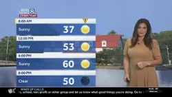 Crisp and sunny today; another cold night with widespread frost likely