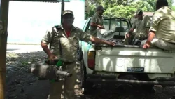 Realizan jornada de abatización en cantón San José La Montañita, Mazatenango.