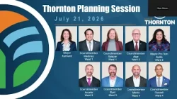 Thornton City Council Planning Session - July 21, 2026