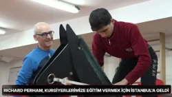 Richard Perham, Kursiyerlerimize Eğitim Vermek İçin İstanbul'a Geldi