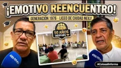 CLASS OF 1976 FROM CIUDAD NEILY HIGH SCHOOL HOLDS EMOTIONAL REUNION