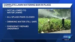 Altoona bans lawn watering while making emergency repairs to water plant