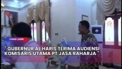 JAMBI NEWS - Governor Al Haris Receives Audience with President Commissioner of PT Jasa Raharja