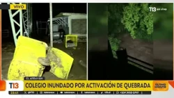 Pérdida total en colegio en El Arrayán