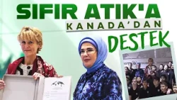 Emine Erdoğan, Kanada Başbakanı'nın eşi Diana Fox Carney ile Sıfır Atık Vakfı'nı ziyaret etti