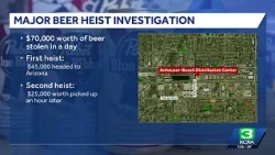 Thieves steal $70,000 in Pabst beer from California warehouse